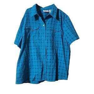 Alfred Dunner Button-up Top